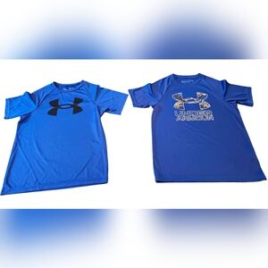 Bundle (2) Under Armour Tees Sz YSM